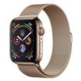 Apple Watch Series 4 - 44mm Gold Stainless Steel/Gold Milanese Loop (GPS+Cellular)